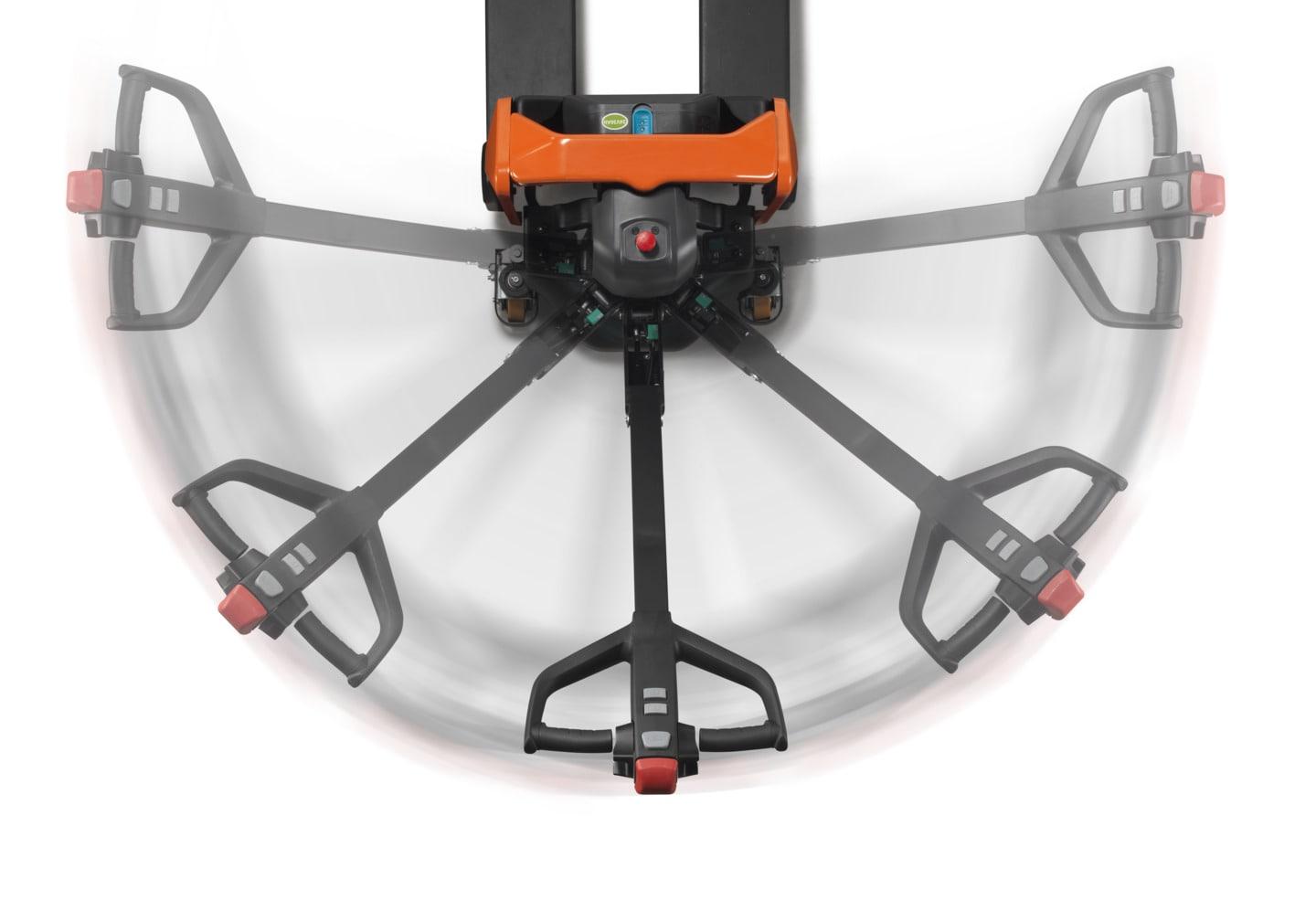 Transpalet electric TOYOTA BT Tyro 1.3t cu Li-ion